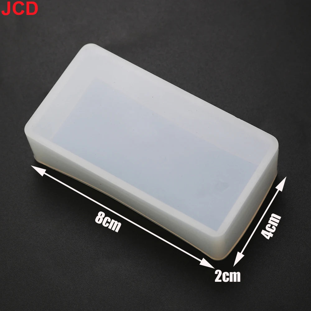 DIY Cube Rectangle Candle Crystal Glue Drop Silicone Mold Making Resin Swing Table Rectangle Ball Insect Dried Flower Specimen