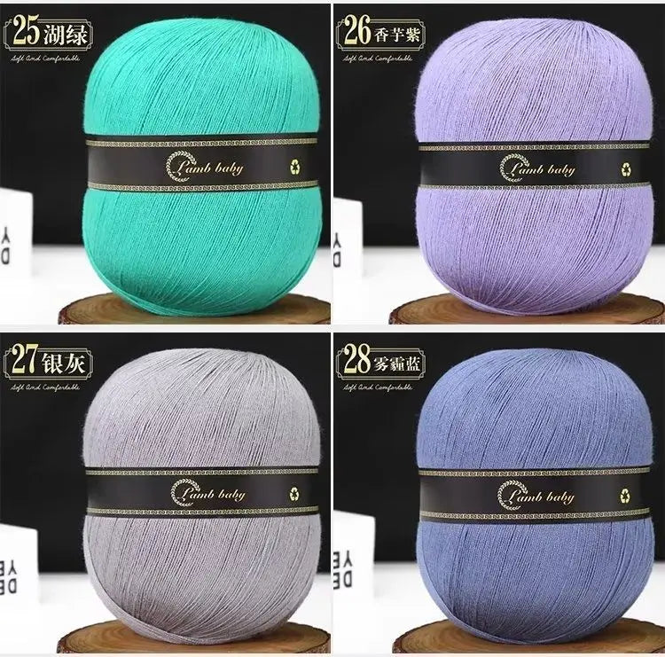 150g Pure Silk Cotton Thread Lace Thread Soft Summer Thread Pure Cotton Hand Woven DIY Half Sleeve Hat Scarves Sweater Wholesale