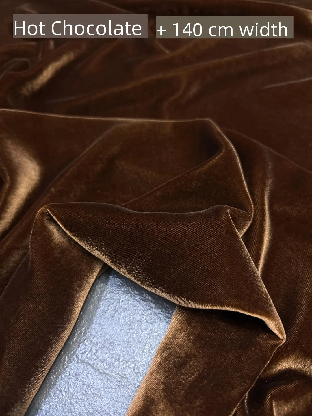 40 Colors Silk Velvet Fabric - Black Mulberry Silk Velvet for High-End Dress- Luxurious Gold Silk Velvet Material