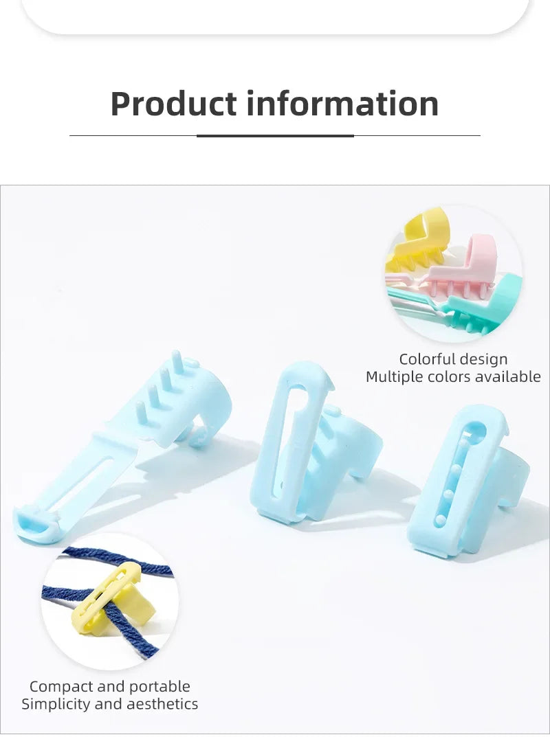 4PCS Yarn Guide Finger Holders Knitting Thimble Loop Crochet Ring diy Crafts Sewing Accessories Tool DIY Wear Thread Ring Helper