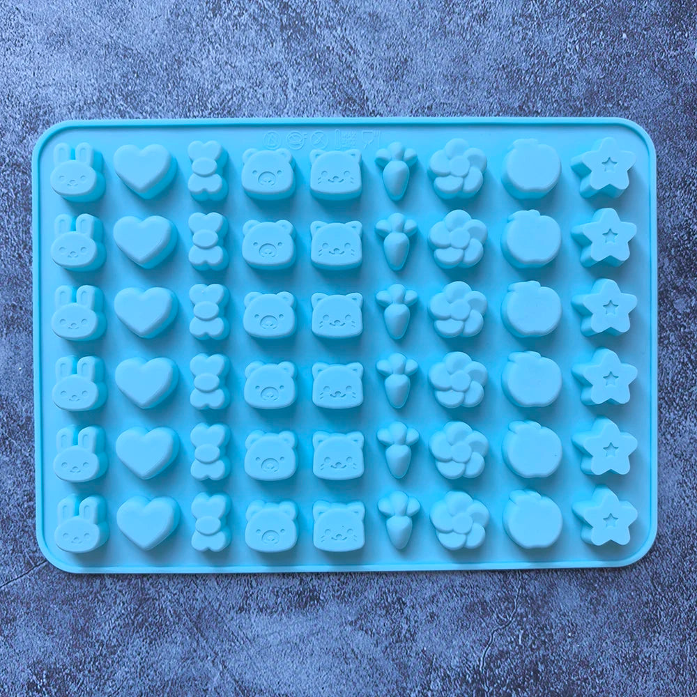 1pc Easter silicone mold mini carrot chocolate resurrected rabbit suitable for gummy cookies, biscuit cake decoration