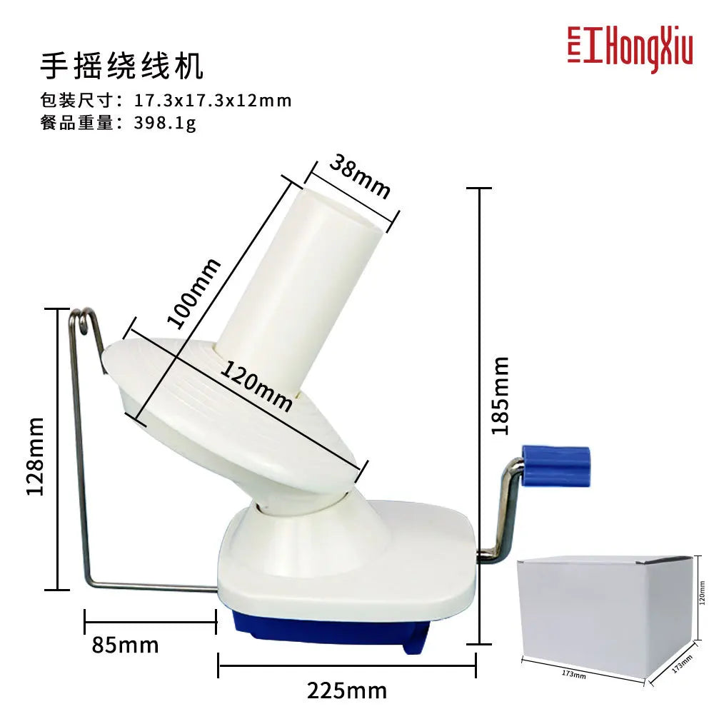 Crochet Yarn Winder for Crocheting and Umbrella Swift Set - Yarn Spinner for Crocheting,Cake Ball Winder,Roller, Baller, Spooler