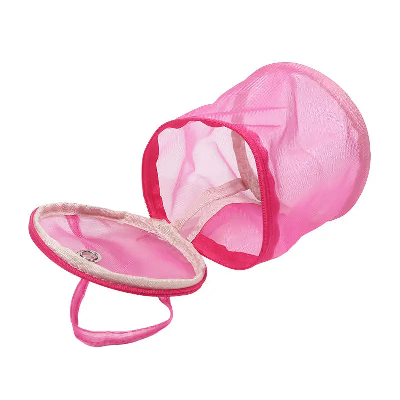 Portable Yarn Storage Bag Hollow Mesh Knitting Wool Yarn Bags Crochet Yarn Handbag Organizer Weave Tools Sewing Accessories