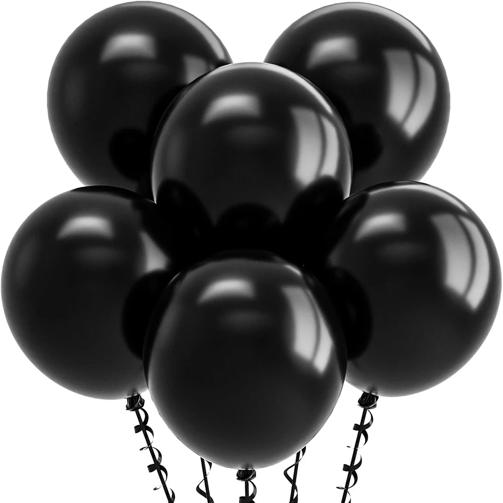 10/12/18inch Yellow Latex Balloon Red Blue Purple Rainbow Latex Balloons Baby Birthday Bridal Shower Wedding Party Decorations