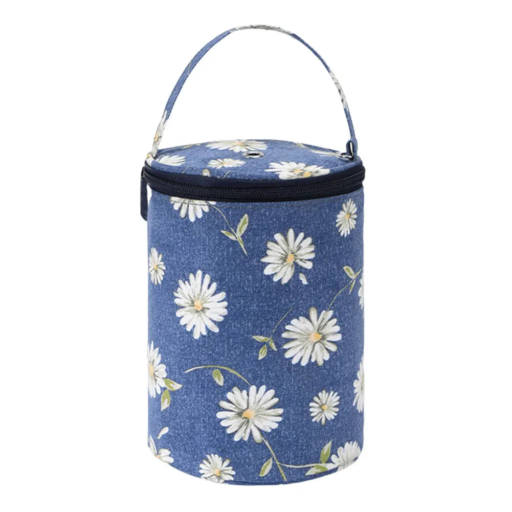 Knitting Crochet Bag Large Capacity Sewing Needles Handbag Oxford Cloth Knitting Needles Tote Organizer for Crocheting DIY Craft