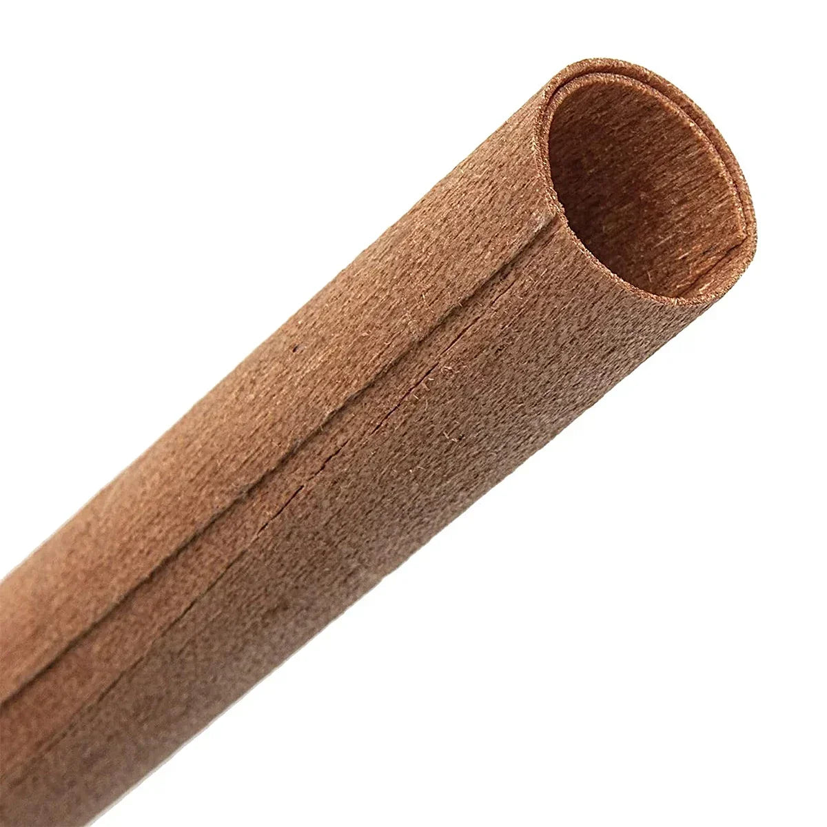 10pcs/set Tubular Wooden Wicks Natural Smokeless Hollow Cylinder Wood Wax Core & Base DIY Candle Making Tool Candles Supplies