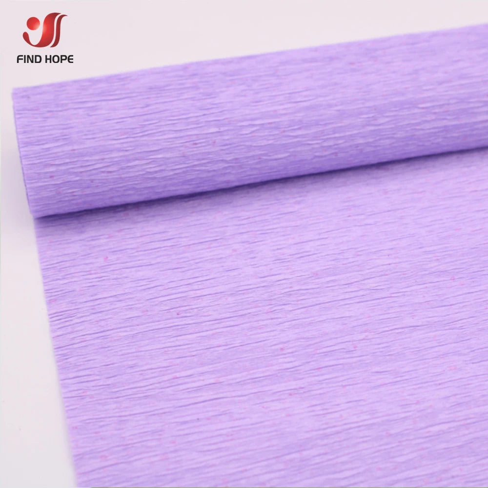 15 Colors 250x25cm Colored Crepe Paper Roll Origami Crinkled Crepe Paper DIY Flowers Decoration Gift Wrapping Paper Fold Crafts