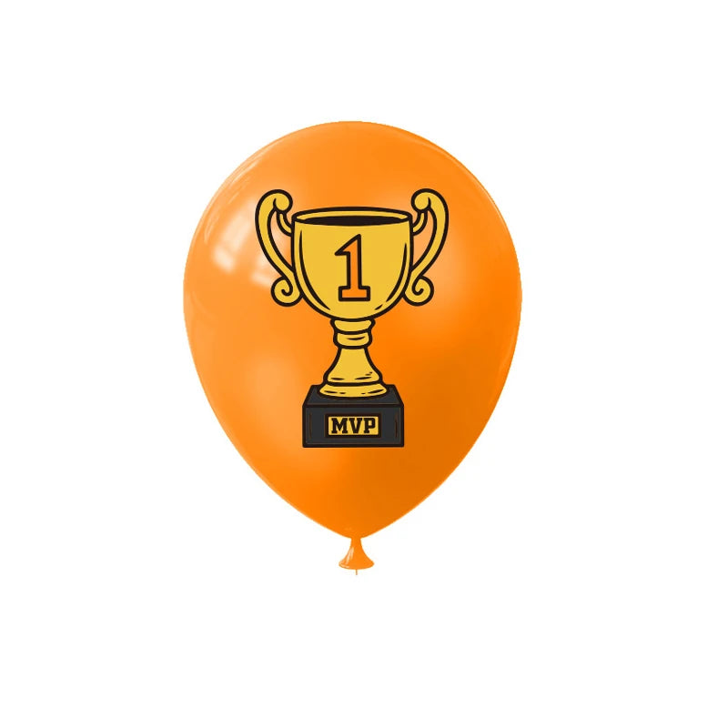 12pc Mixed Basketball Balloon 12inch Latex Balloon Party Decoration