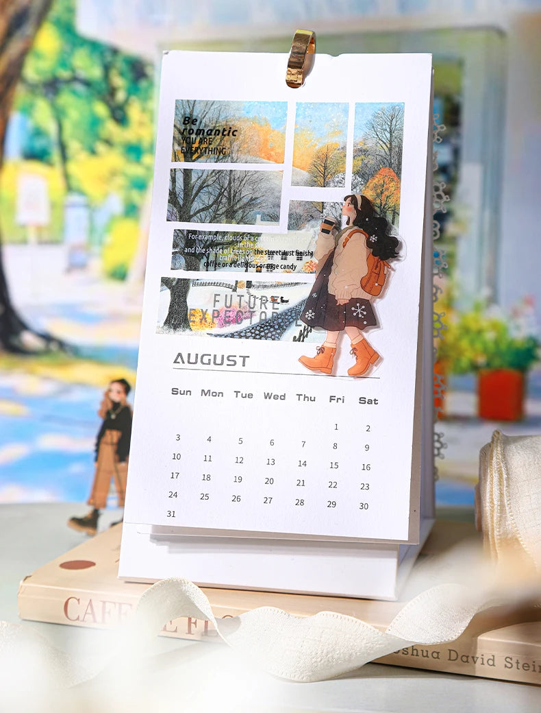 1 Roll Fashion Girl Stickers 4 Seasons Outfit DIY Scrapbook Journal Washi Tape For Phone Case Notebook Decoration Cute Stationer