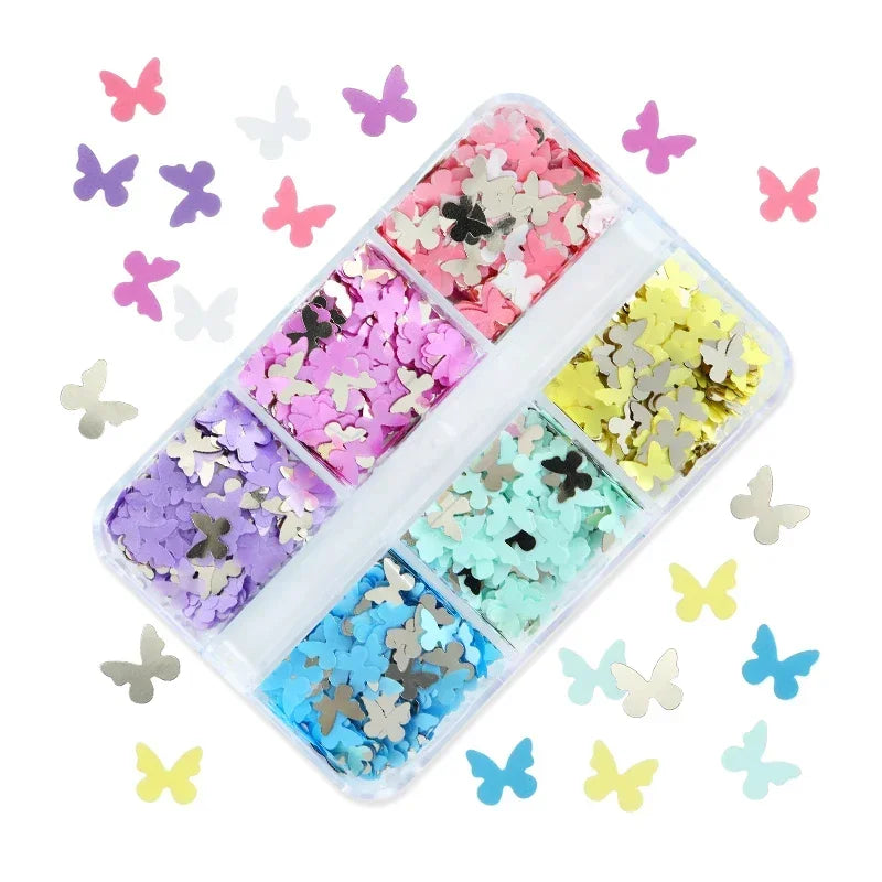 Holographic Glitter English Alphabet Flakes Resin Silicone Mold Filler Laser Letter Sequins For Epoxy Resin Filling Handmade DIY