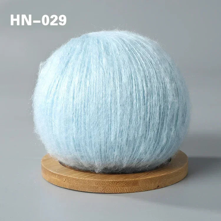 250g Crochet Mohair Yarn For Knitting Sweater Shawl Skin-Friendly Baby Wool Lace Thread ilos para tejer dedelgado Yarns 5pcs