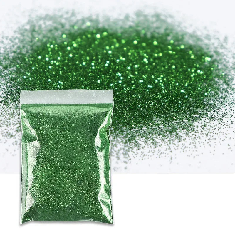 100g/50g Holographic Laser Extra Fine Glitter Dazzling Nail Glitter Powder DIY Art Crafts Resin Tumbler Decoration Shiny Glitter