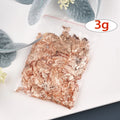 1/2/3/5/10g Imitation Gold Sliver Copper Foil Sequins Glitter Craft Leaf Flake Sheet Shiny Foil Paper Gilding DIY Nail Art Decor