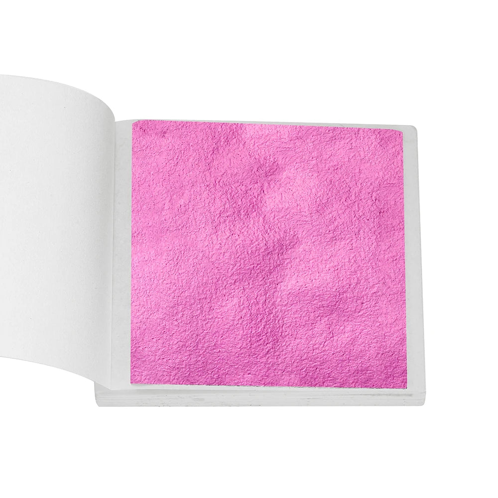 100Sheets Imitation Gold Foil Paper Leaf Gilding Epoxy Resin Fillings for DIY Epoxy Resin Mold Crafts Nail Art Home Decorations