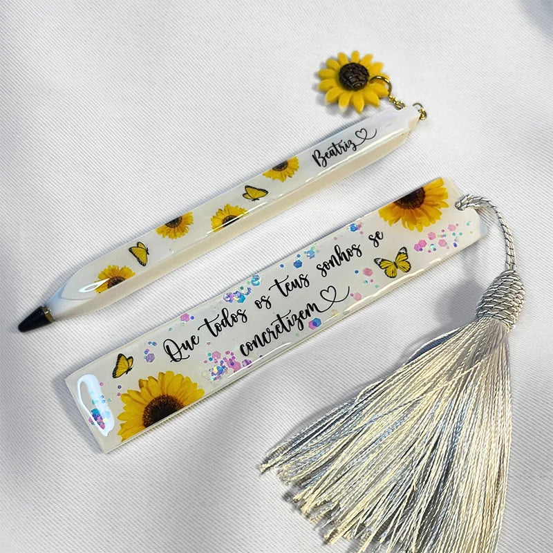 Bookmark Jewelry Casting Silicone Resin Mold Set for DIY Bookmark Pendants Bookmark Molds Silicone Molds Resin Jewelry Making