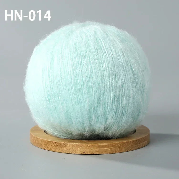 250g Crochet Mohair Yarn For Knitting Sweater Shawl Skin-Friendly Baby Wool Lace Thread ilos para tejer dedelgado Yarns 5pcs