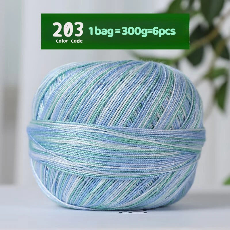 No. 7 Lace Yarn - Bamboo Fiber Linen Summer Crochet Yarn 50g