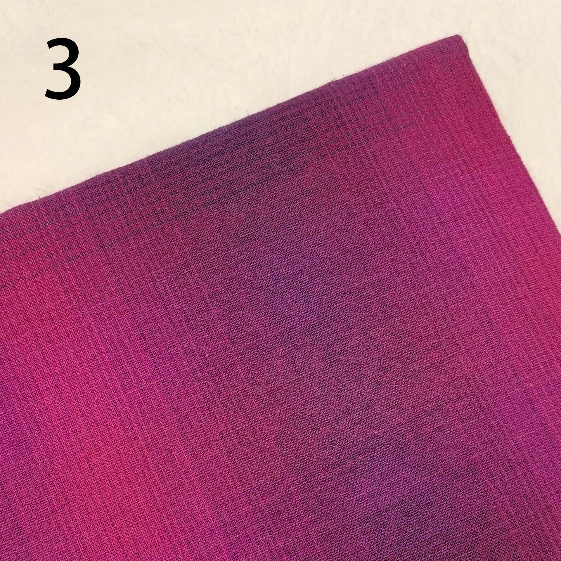 Gradient color Japanese Yarn-dyed fabric handmade DIY Patchwork 100% Cotton Fabric For Sewing Doll clothes Quilt cloth