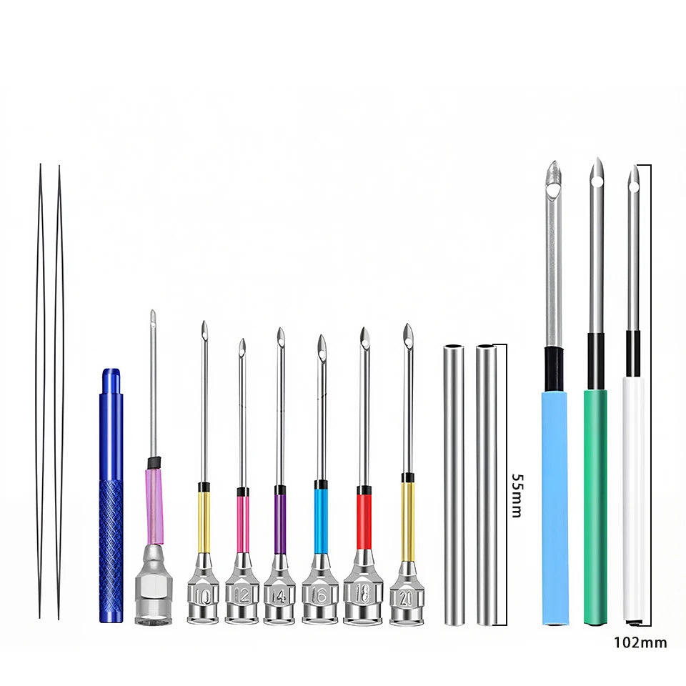 Cross Stich Punch Needles Embroidery Kits Yarn Embroidery Pen Crochet Knitting DIY Craft Stitching Sewing Tools Accessories