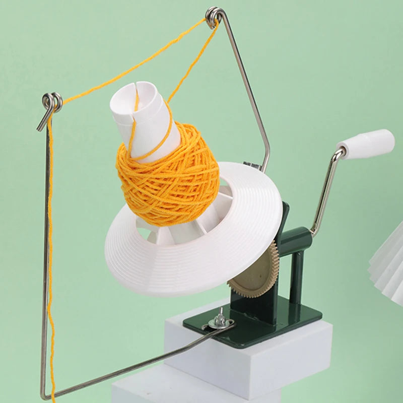 1PC Hand Operated Yarn Winder Fiber Wool String Ball Thread Winder Machine For DIY Sewing Crocheting Making Craft Tools