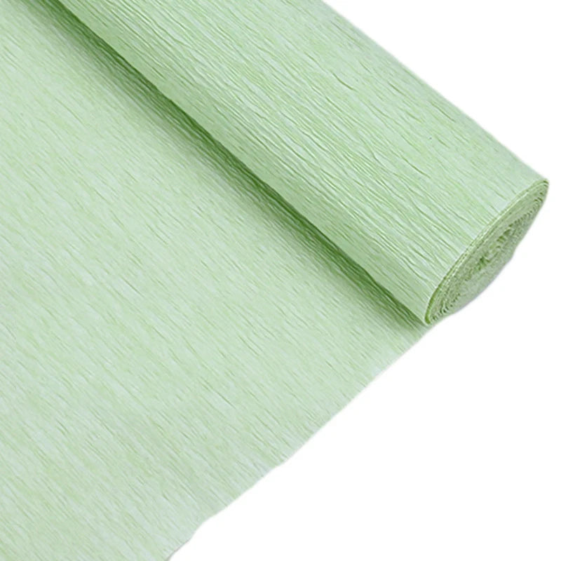 5x250cm Roll Crinkled Crepe Paper decorative Flower for easter children's day party kid child DIY handmade creative papers