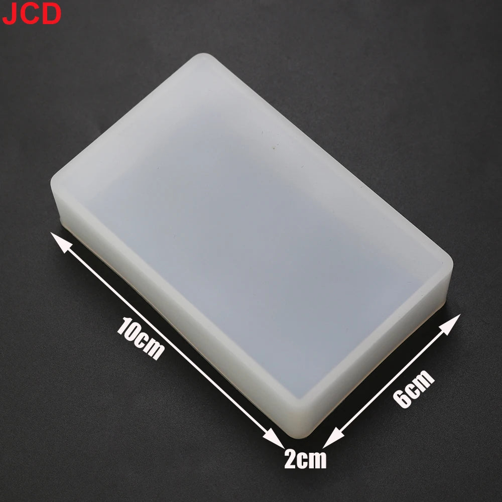 DIY Cube Rectangle Candle Crystal Glue Drop Silicone Mold Making Resin Swing Table Rectangle Ball Insect Dried Flower Specimen