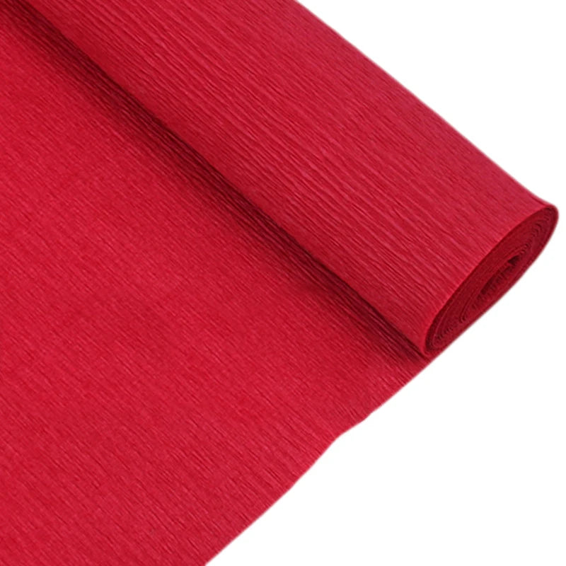 5x250cm Roll Crinkled Crepe Paper decorative Flower for easter children's day party kid child DIY handmade creative papers
