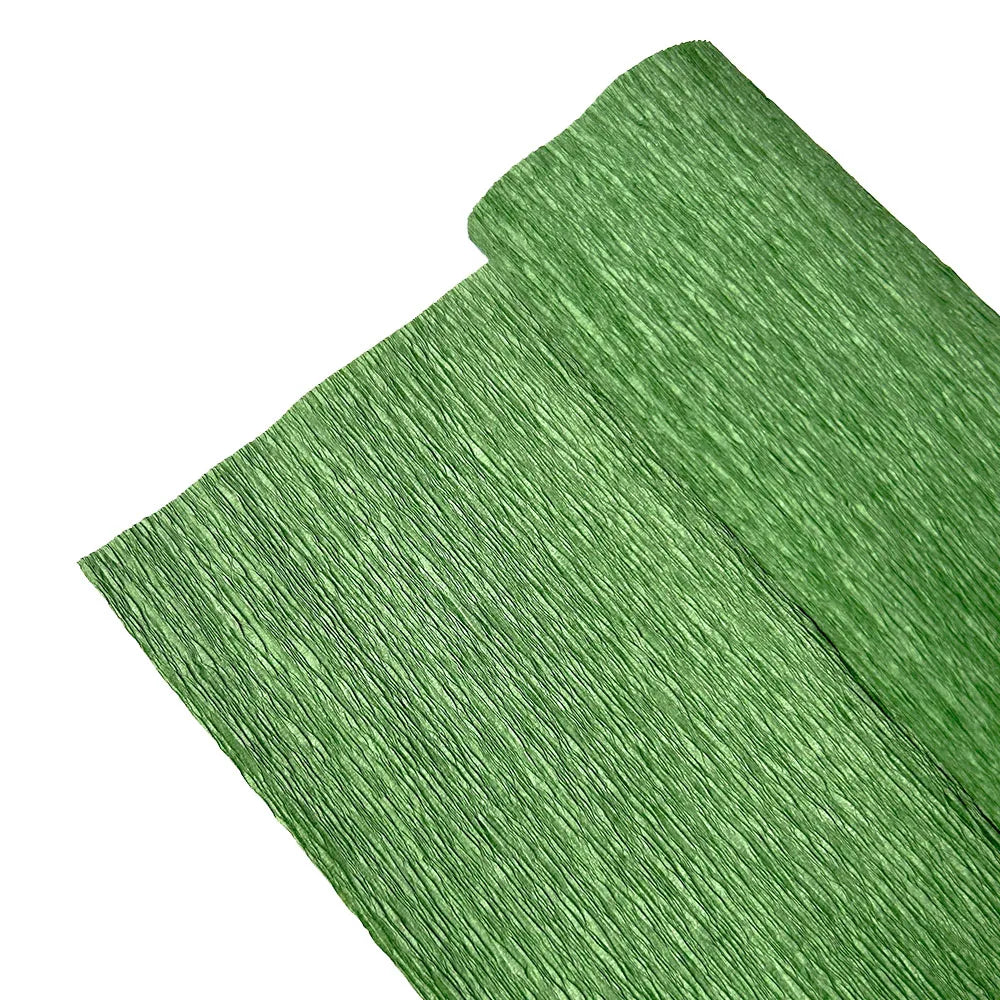 9.8"x8ft(25cm*250cm) Crinkled Crepe Paper Gifts Flower Wrapping Wedding Festive Party Decoration DIY Fold Scrapbooking Crafts