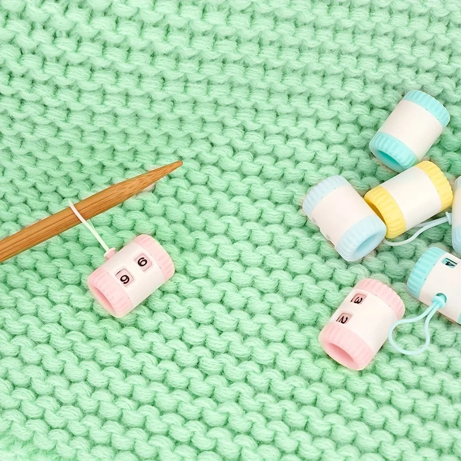 Sewing and knitting recorder, counting device for yarn knitting, yarn counting counter