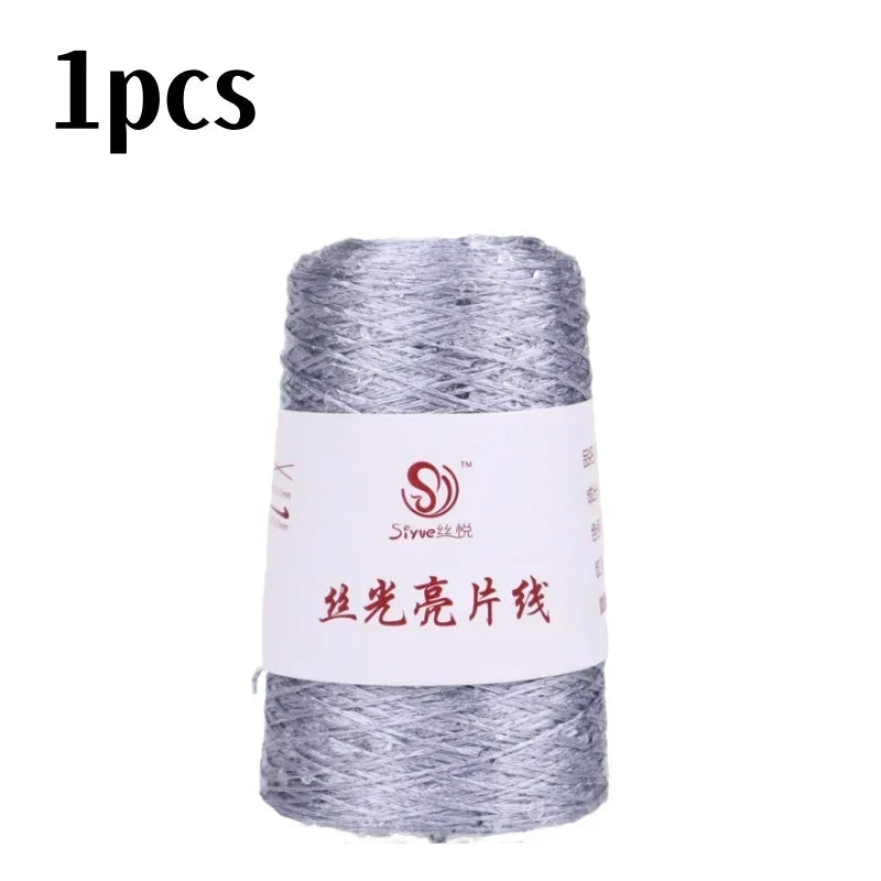 150 Colour 700M 100g special Sequin yarn DIY garment accessories Rag doll Knitting yarn