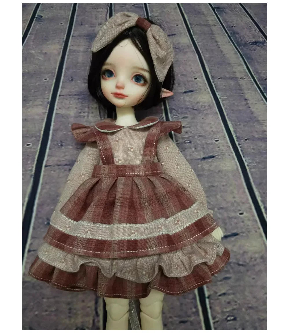 DIY Japan Little Cloth group Yarn-dyed fabric,for sewing Handmade Patchwork Quilting ,Grid Stripe For Sewing Doll clothes