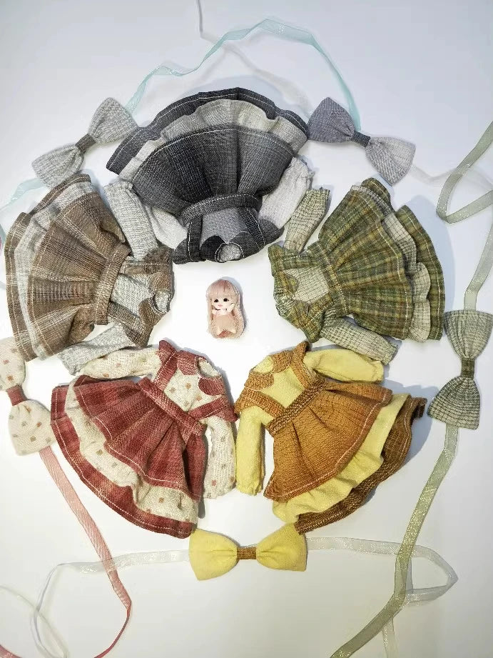 DIY Japan Little Cloth group Yarn-dyed fabric,for sewing Handmade Patchwork Quilting ,Grid Stripe For Sewing Doll clothes