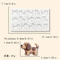 Farm House Animals Silicone Molds Squirrels Cats Dogs Chickens Cattle Sheep Diy Baking Tools Cake Decoration Accessories