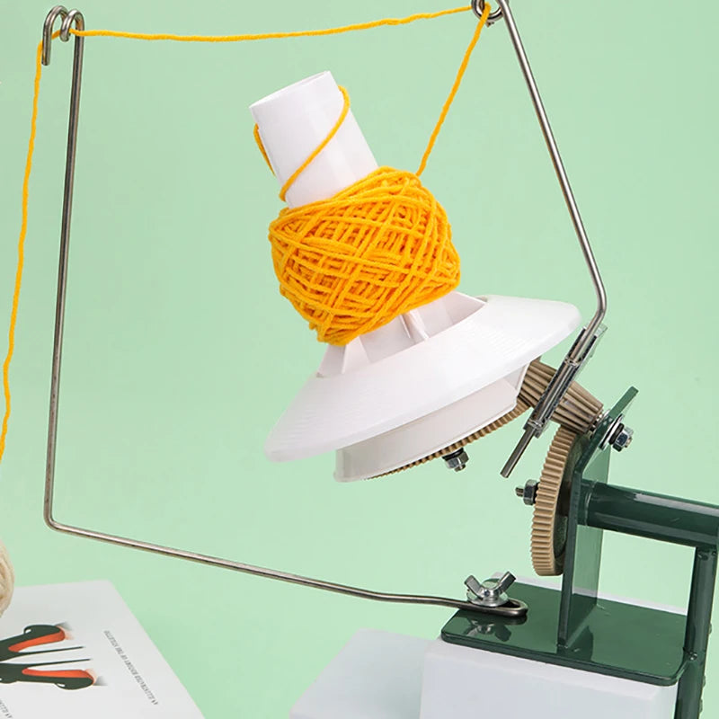 1PC Hand Operated Yarn Winder Fiber Wool String Ball Thread Winder Machine For DIY Sewing Crocheting Making Craft Tools
