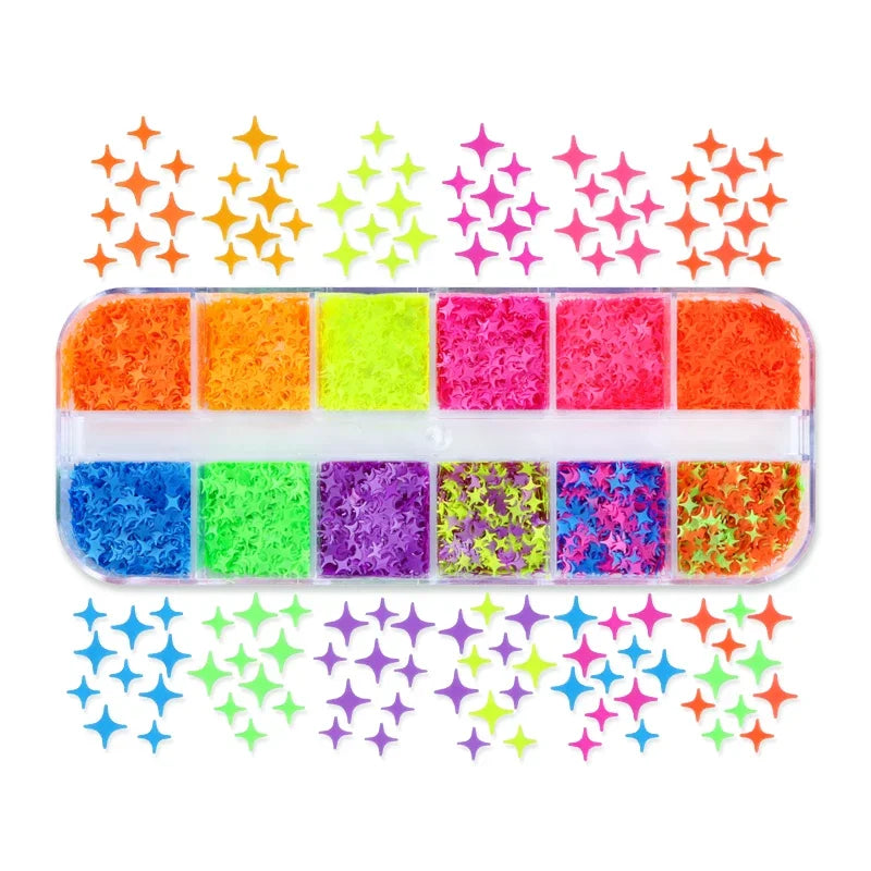 Holographic Letters Resin Sequins Fillers Epoxy Resin Filling Crafts Materials Iridescent Glitter Flakes Jewelry Making Supplies