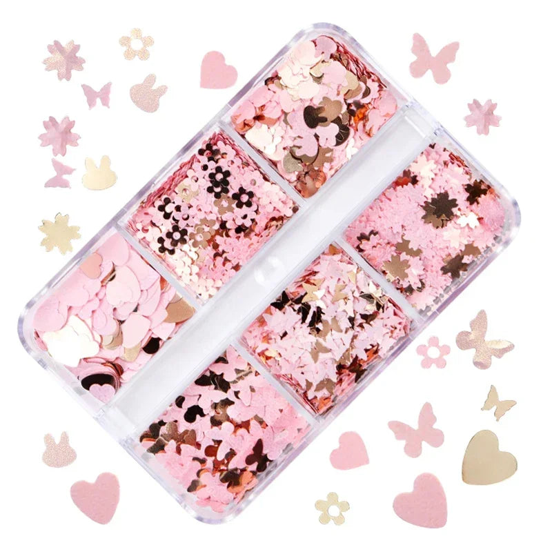 Holographic Glitter English Alphabet Flakes Resin Silicone Mold Filler Laser Letter Sequins For Epoxy Resin Filling Handmade DIY