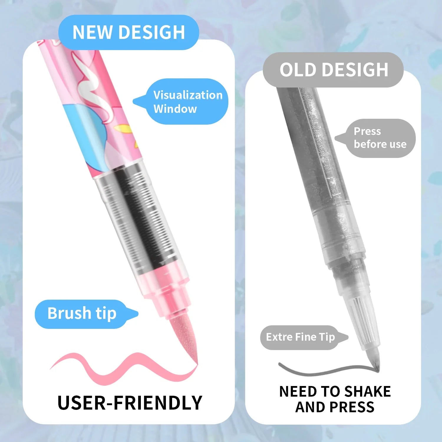 Acrylic Paint Markers,Macaron Series Set,Soft Brush Tip Water Based,for Wood,Canvas,Rock Painting,Glass, Diy Crafts,Fabric Paint