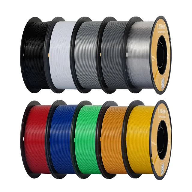 KINGROON PETG 3D Printer Filament 1.75mm 5KG 10KG Mix Color 3D Printing Material 1kg/roll  petg Plastic For FDM 3dprinter