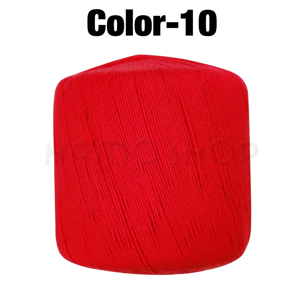 50g Lace Yarn Soft Crocheting Knitting Thread For Handmade Craft DIY Supplies Sweater Handbag Scarves Shawls Hats Making