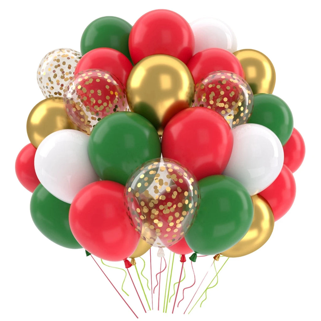 Metallic Balloons Latex Balloon Gold Confetti Balloons for Birthday Weddings Graduation Balloons Christmas Baptism Party Baloons