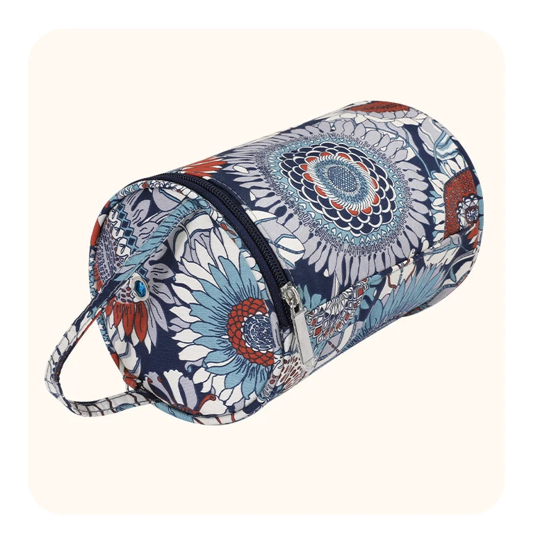 Hot New Small Yarn Storage Bag Empty Flower Knitting Tote Bag Waterproof Crochet Hooks Bag For Sewing Accessories Tools Gift