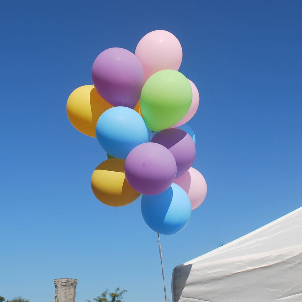 10/20pcs Yellow Purple Black White Grey Latex Balloon Birthday Party Decoration Baby Bath Wedding Anniversary Balloon Decoration