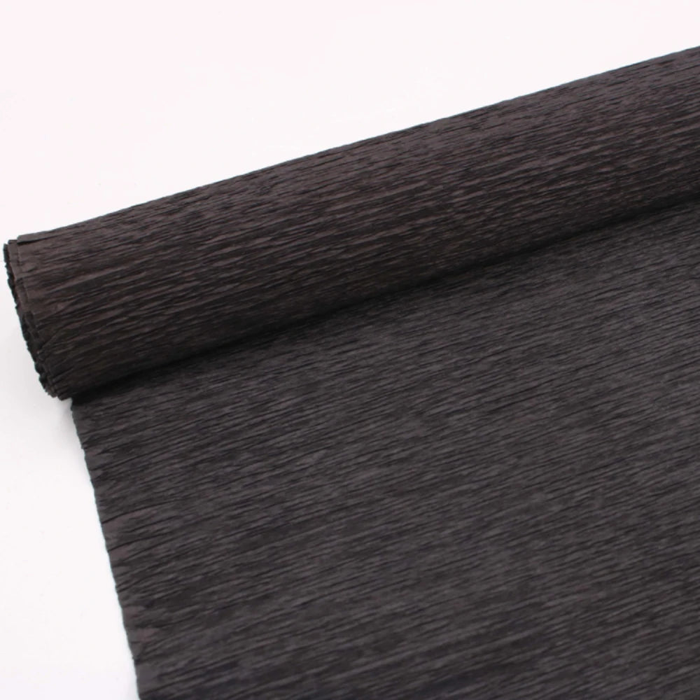 9.8"x8ft(25cm*250cm) Crinkled Crepe Paper Gifts Flower Wrapping Wedding Festive Party Decoration DIY Fold Scrapbooking Crafts