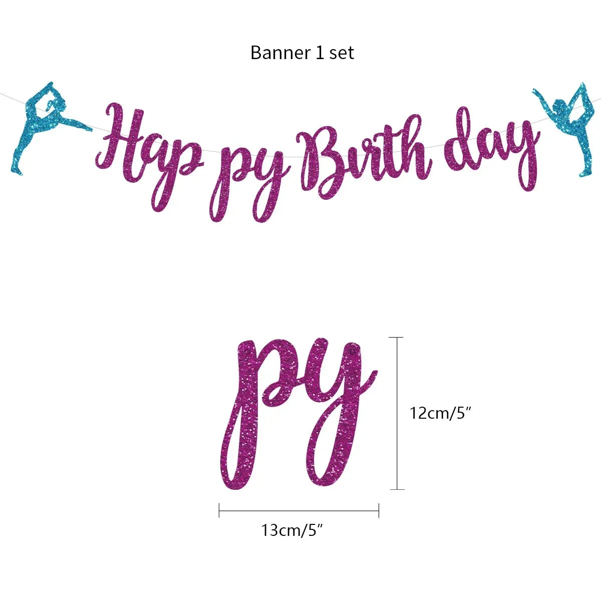 Rhythmic Gymnastics Balloons Dance Gymnastics Balloons for Dance Game Sports Theme Baby Shower Birthday Party Decorations