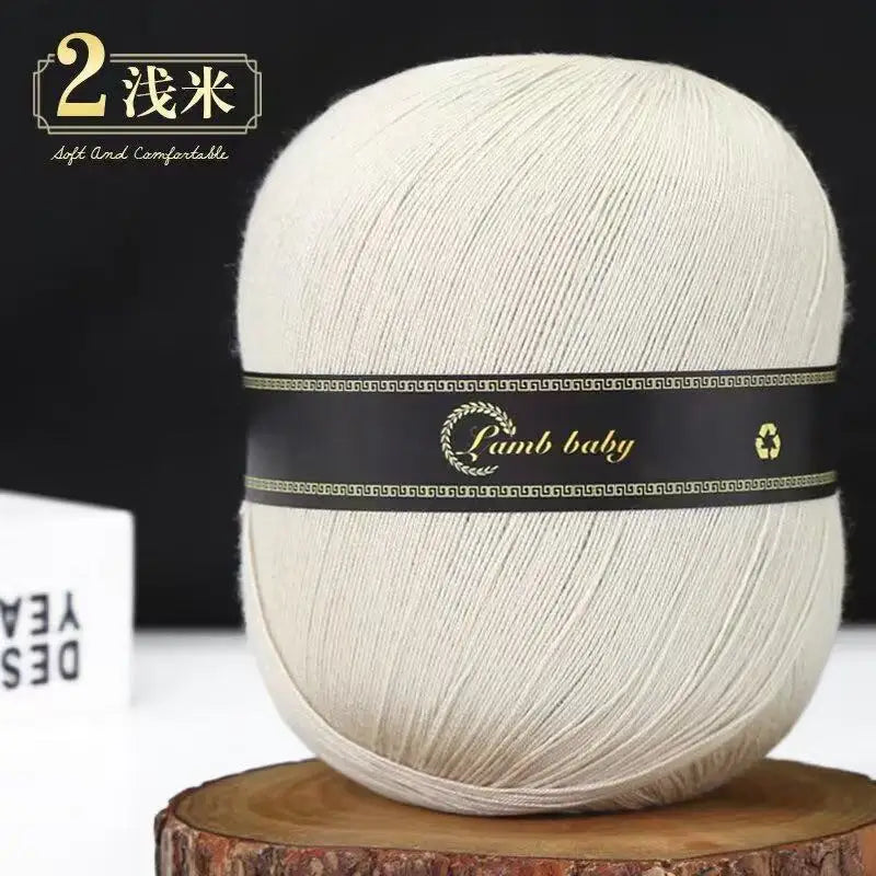 1 Piece of 150g Fine Silk Cotton Yarn for Summer, Soft Solid Color Silk Cotton Yarn, Suitable for Crochet, Knitting, Handicrafts, T-Shirts, Shawls, Scarves, and Accessories