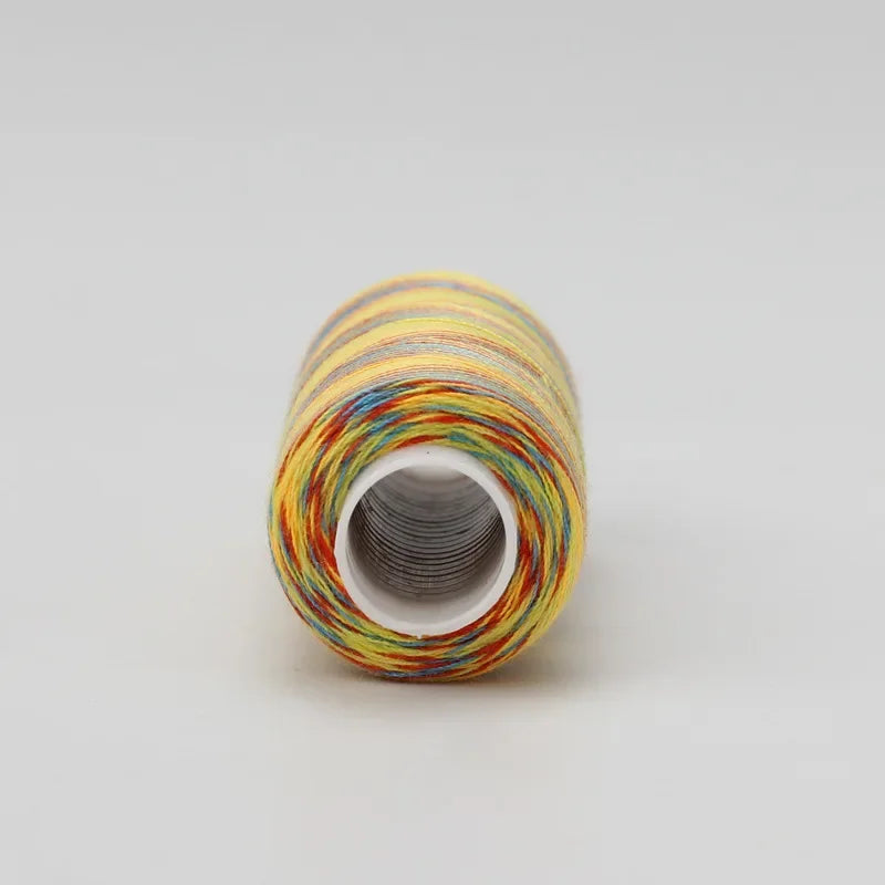 1 Set of 10 Rolls Colored 402 Polyester Sewing Thread, 300 Yards, Household Sewing, DIY Sewing, Embroidery, Cross Stitch