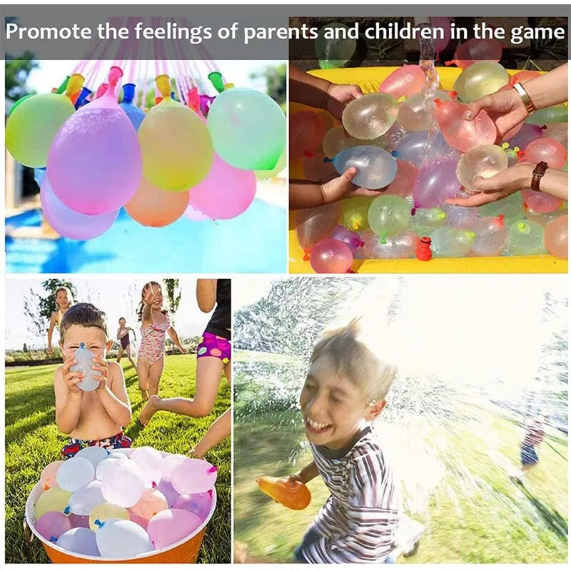 500pcs/lot Water Bombs Balloon Filling Latex Balloons Games Party Balloons Circus Waterballon Outdoor Game Toys for Children