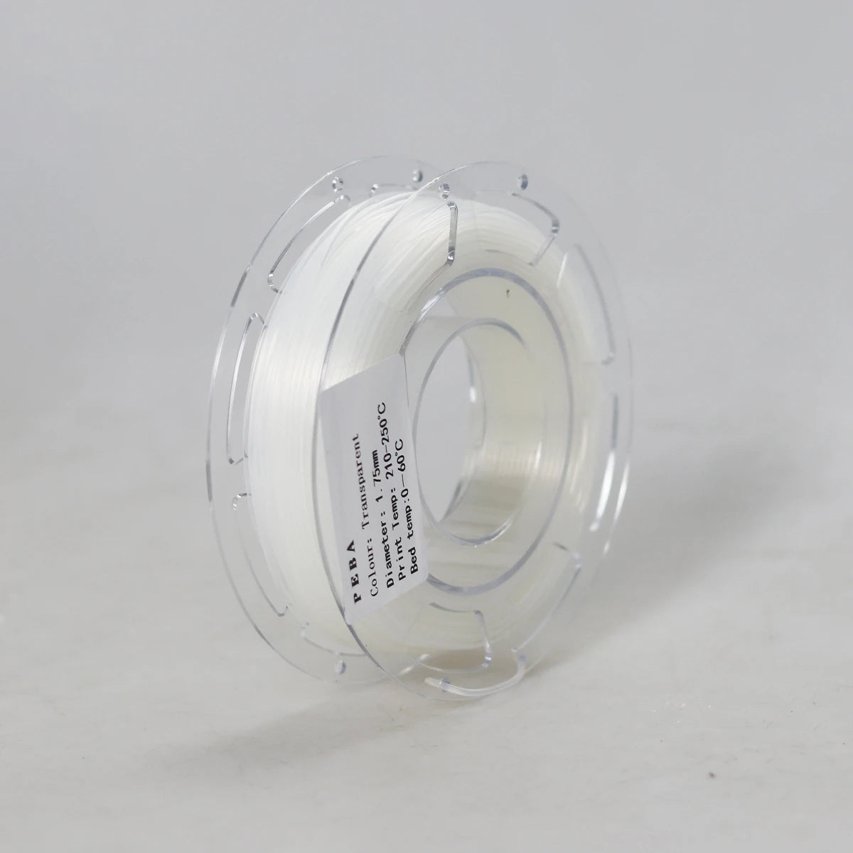 PEBA Filament 200g Flexible Rebound PEBA 95A Elastic filament for TPU 95A 3D Printing Filament