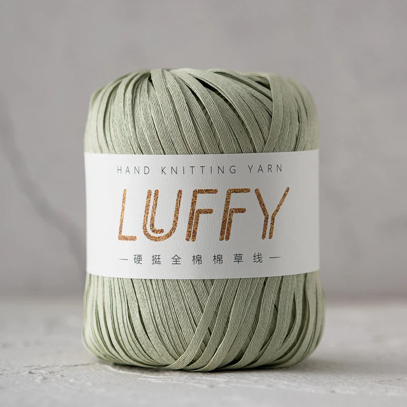 100M/roll Lafite Raffia Flat Yarn Plant Grass CottonThread DIY Handmade Knitting Crochet Bag Straw Hat Craft Material