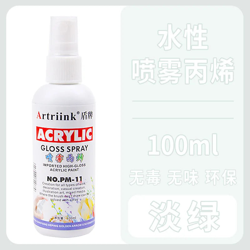 100ml Acrylic Spray Ink DIY Ceramic Wall Painting Art Creation Home Renovation Pigment